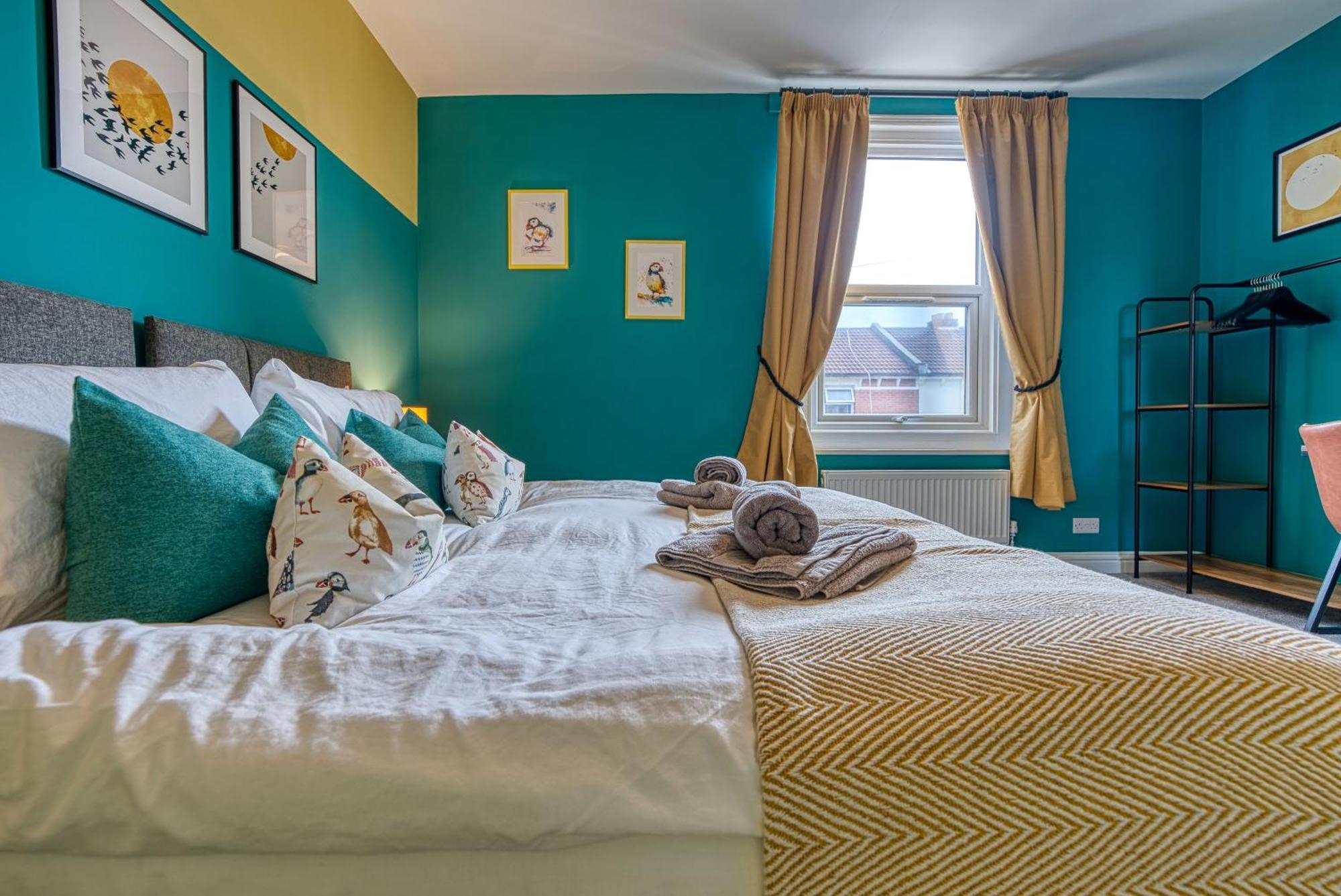 2 Bedrooms Modern, Stunning & Stylish Contractor House, Prime Portsmouth Location With Free Parking Permit, Summer Special Offer!! - By Blue Puffin Stays 外观 照片