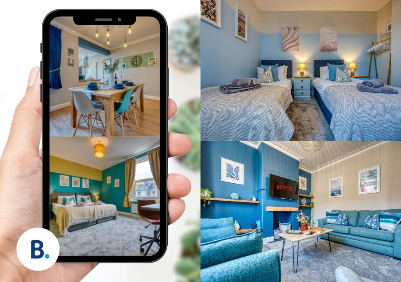 2 Bedrooms Modern, Stunning & Stylish Contractor House, Prime Portsmouth Location With Free Parking Permit, Summer Special Offer!! - By Blue Puffin Stays 外观 照片
